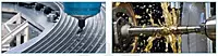 SiRON M290-A4 8000rpm Flange Connector Grinding Spindle
