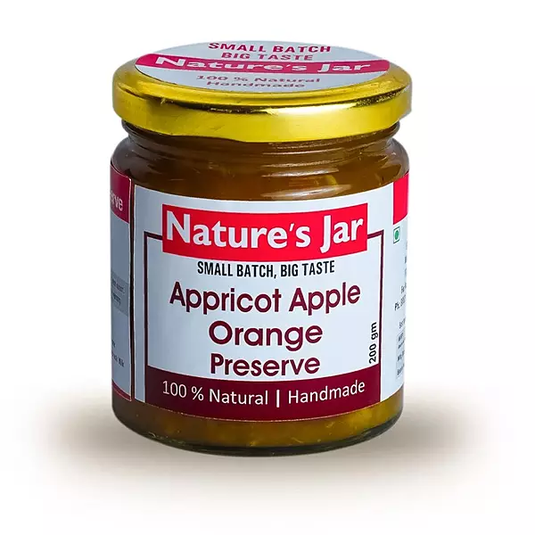 Apricot Apple Orange Preserve - Nature's Jar NP