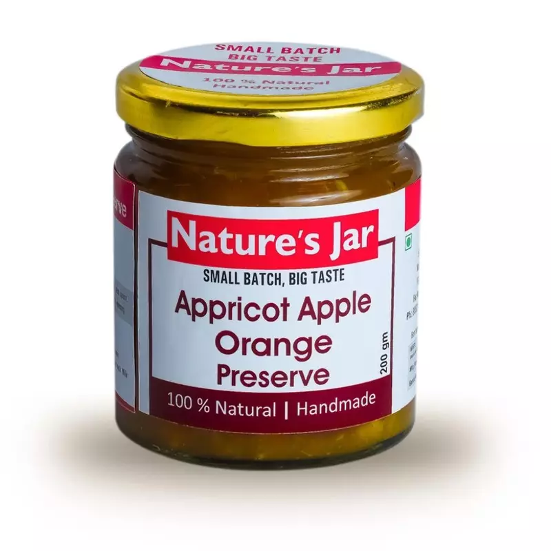 Apricot Apple Orange Preserve - Nature's Jar NP