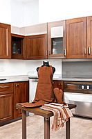 Kitchen Combo Set – Apron, Mitt, Holder & Towels