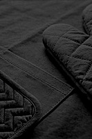 Kitchen Apron with Heat Resistant Glove & Pot Holder Set ( 3 PIECE COMBO )