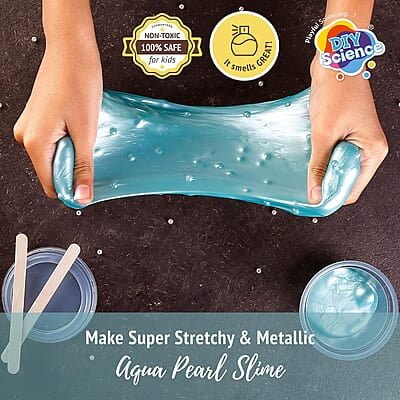 Aqua pearl slime kit