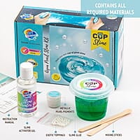 Aqua pearl slime kit