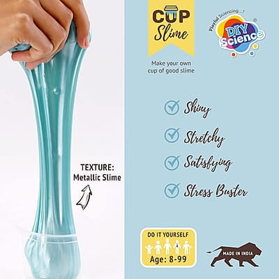 Aqua pearl slime kit