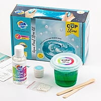 Aqua pearl slime kit