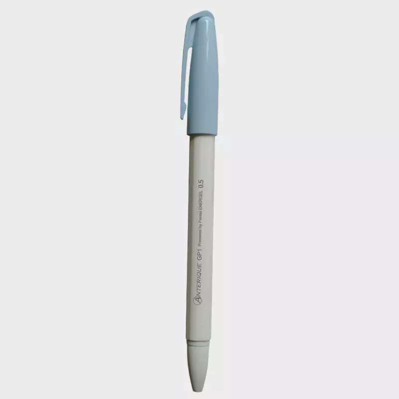 Anterique Gel Pen 0.5 Aqua Blue x Snow White