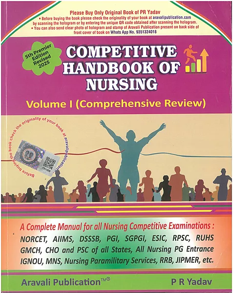 Aravali Competitive Handbook Of Nursing Volume 1