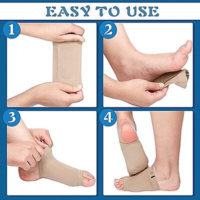 Arch Support Sleeve reusable Gel Pad Pack of 2 Arch Support Sleeve reusable Gel Pad Pack of 2