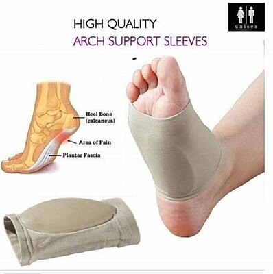 Arch Support Sleeve reusable Gel Pad Pack of 2 Arch Support Sleeve reusable Gel Pad Pack of 2