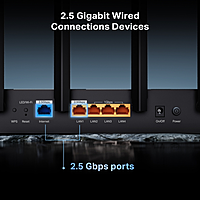 TP-Link BE6500 Dual-Band Wi-Fi 7 Router ,Archer BE400