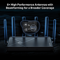 TP-Link BE6500 Dual-Band Wi-Fi 7 Router ,Archer BE400