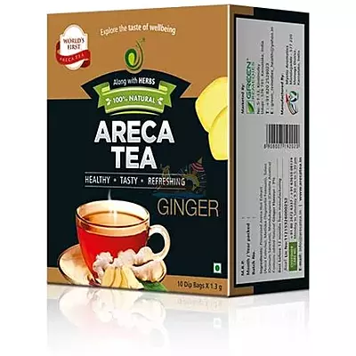 GINGER ARECA TEA โ 10โs