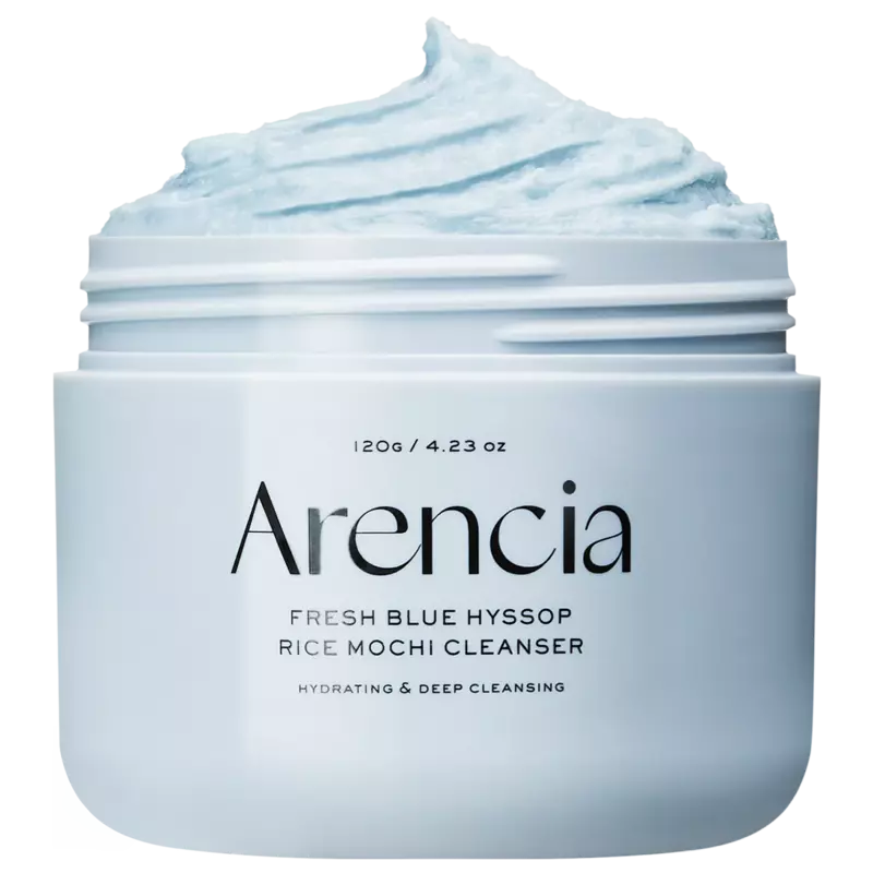 Arencia  Fresh Blue Hyssop Rice Mochi Cleanser