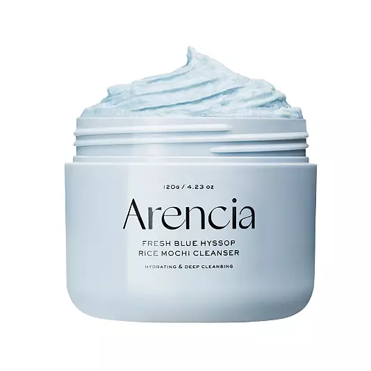 Arencia  Fresh Blue Hyssop Rice Mochi Cleanser