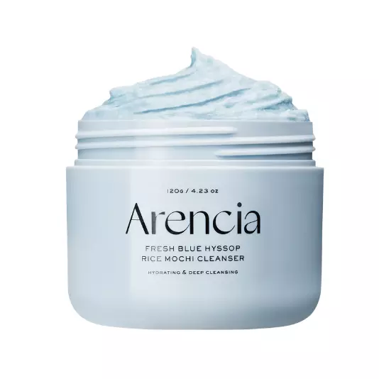 Arencia  Fresh Blue Hyssop Rice Mochi Cleanser