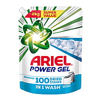 Ariel Power Gel Top Load & Semi Auto Detergent Liquid 2Kg POUCH