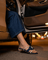 Lady Club Women Blue Ethnic