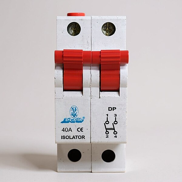 Arkaylite 40A DP Switch Disconnector (Refurbished)