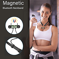 Aroma Clock NB124C Wireless Neckband – Bluetooth Connectivity | Comfortable Design