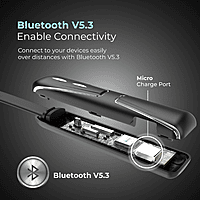 Aroma Cube Wireless Neckband – Bluetooth Connectivity | Comfortable Fit | Sleek Design