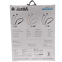 Aroma Cube Wireless Neckband – Bluetooth Connectivity | Comfortable Fit | Sleek Design