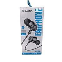 Aroma HF611 Earphones – Wired In-Ear Headphones | High-Quality Sound | Comfortable Fit
