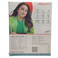 Aroma NB123 Capital Wireless Neckband – Bluetooth Connectivity | Comfortable Fit | Sleek Design