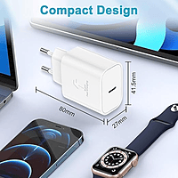 Aroma WC401 Power Adapter – USB Type-C | Fast Charging | Compact & Portable Design