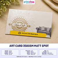 Art Card 350gsm Matt Spot