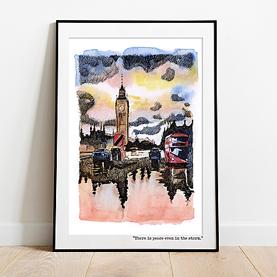 Stormy Serenity-Art No. 51/2022 Stormy Serenity-Art No. 51/2022