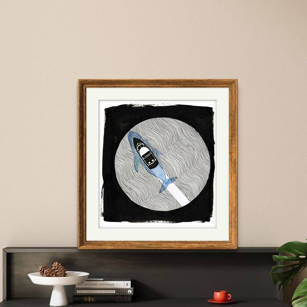 Beneath the waves - Art No. 228/2024