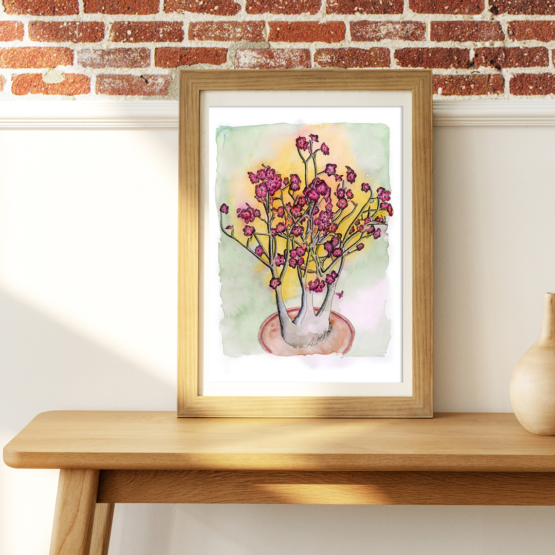 Soulful Petals - Art No. 150/2024 Soulful Petals - Art No. 150/2024