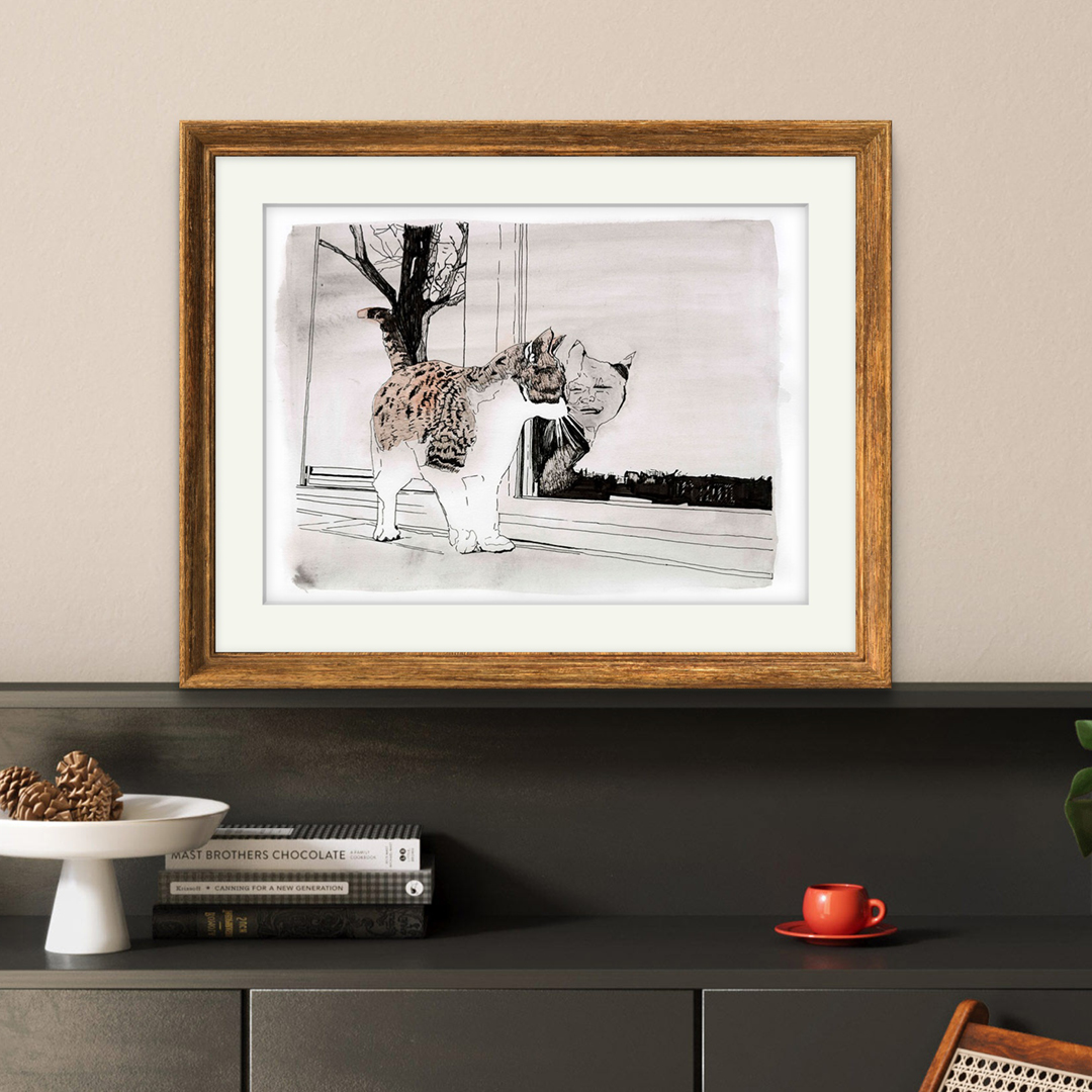 Mirrored moment - Art No. 142/2024 Mirrored moment - Art No. 142/2024