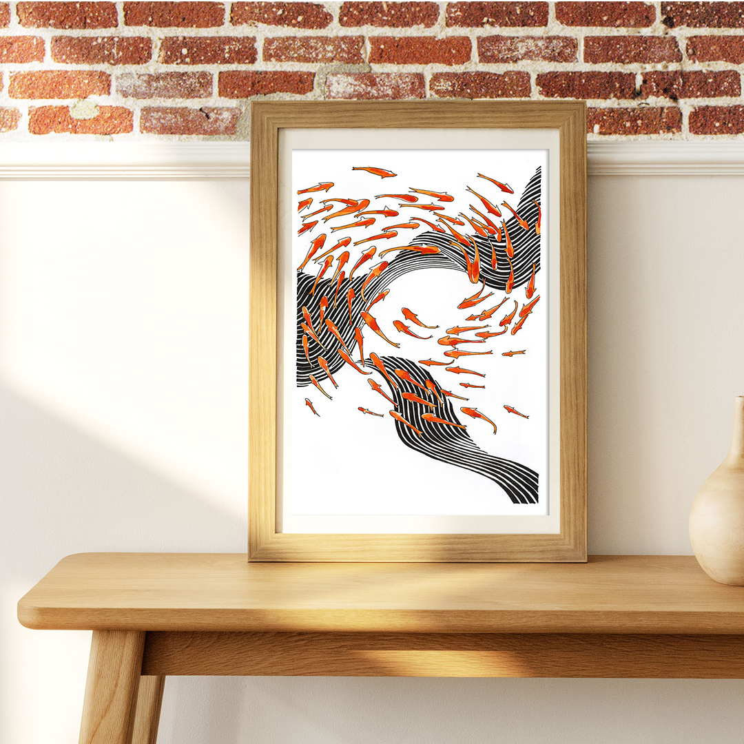 Joyful Waters - Art No. 207/2024 Joyful Waters - Art No. 207/2024