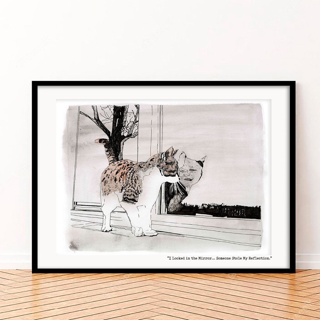 Mirrored moment - Art No. 142/2024 Mirrored moment - Art No. 142/2024