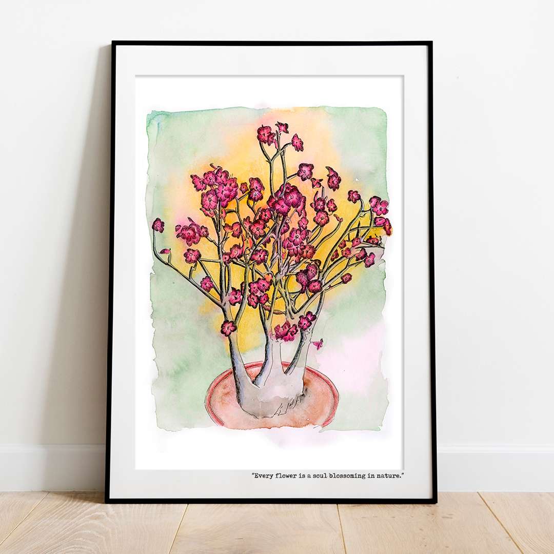 Soulful Petals - Art No. 150/2024 Soulful Petals - Art No. 150/2024