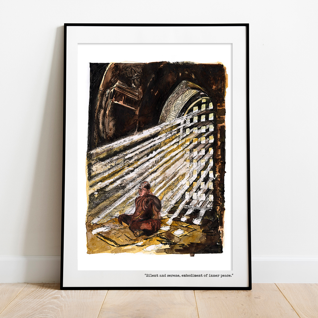 Serene Silence - Art No. 203/2024