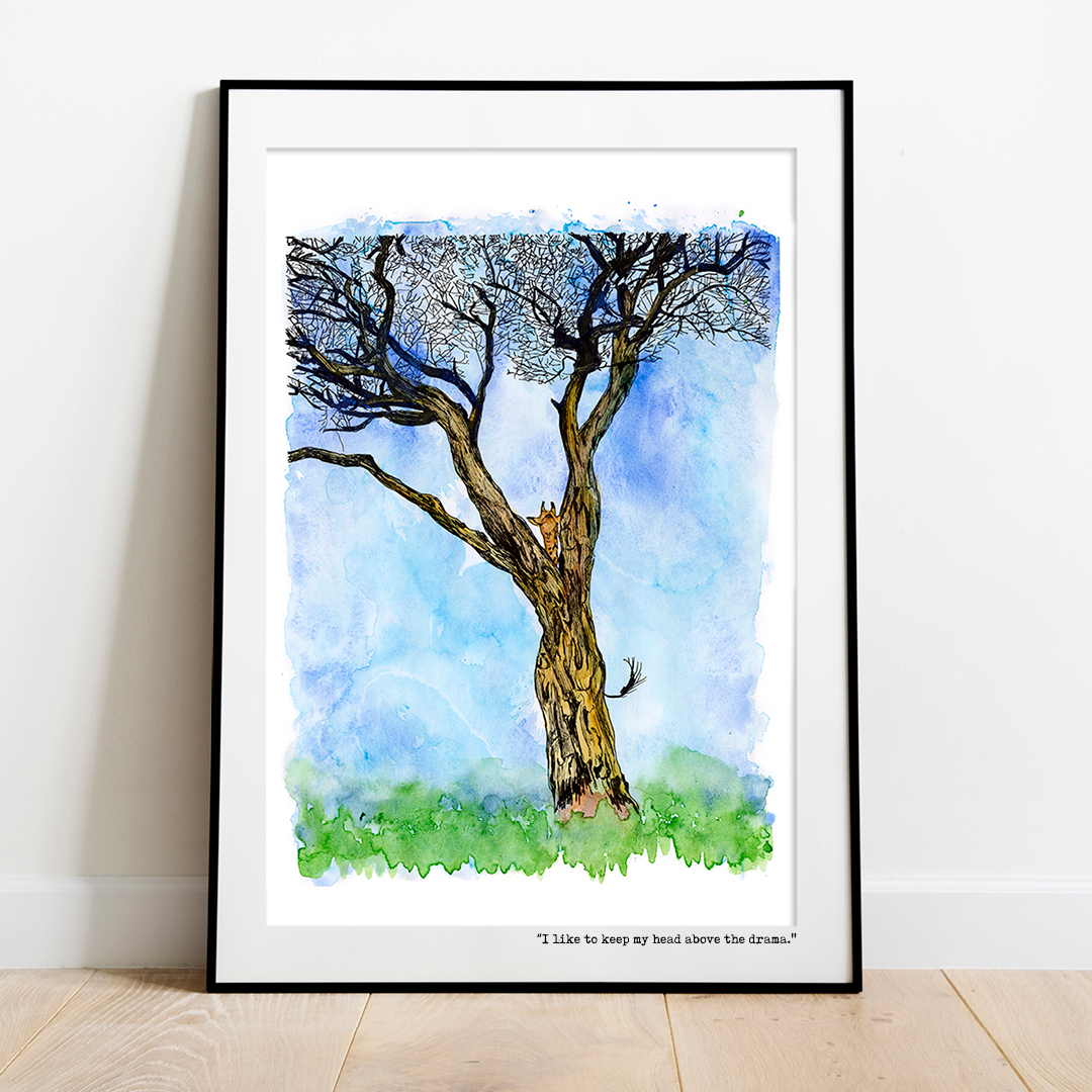 Peaceful Perspective - Art No. 206/2024 Peaceful Perspective - Art No. 206/2024