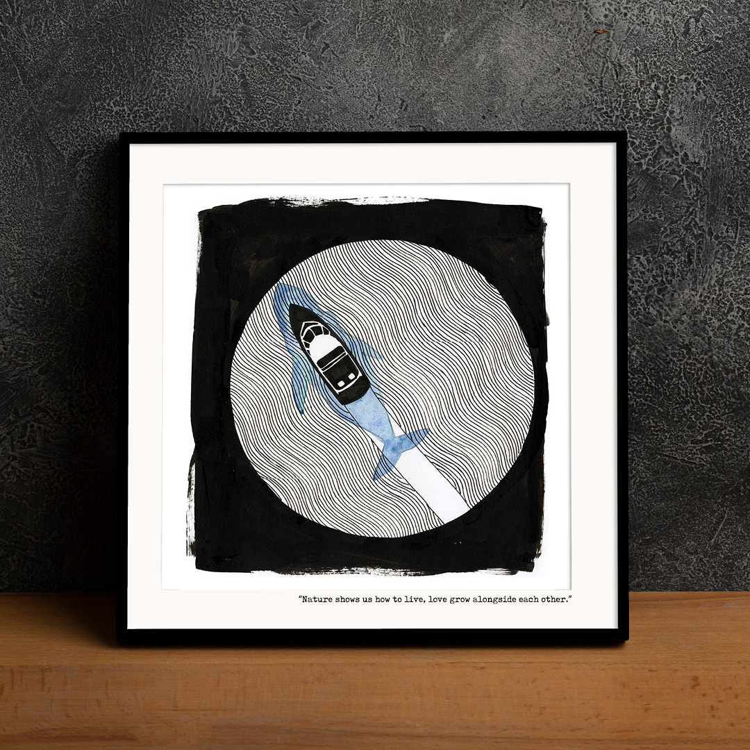 Beneath the waves - Art No. 228/2024