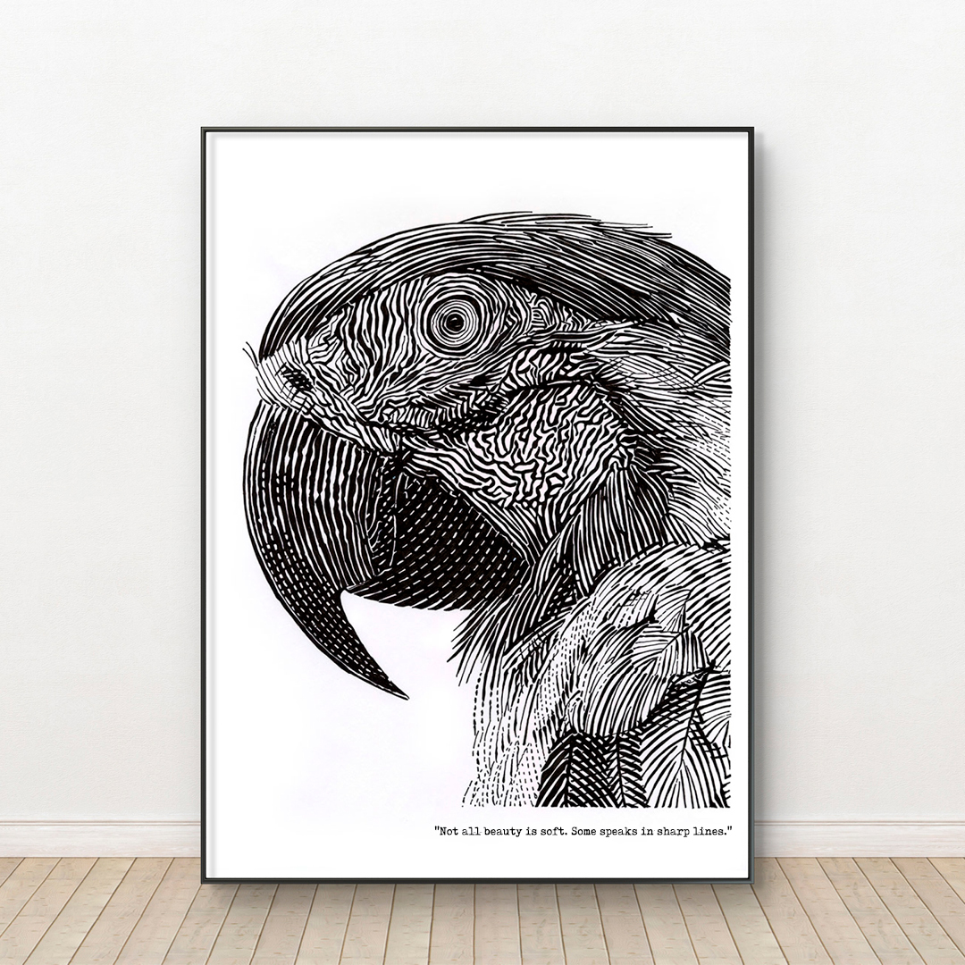 Sharp Beauty - Art No. 435/2025 Sharp Beauty - Art No. 435/2025