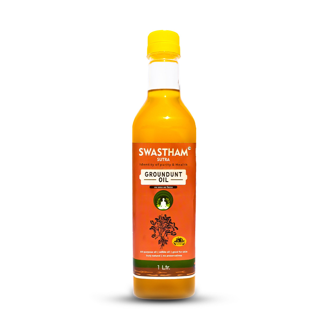 woodpressed groundnut oil 1ltr