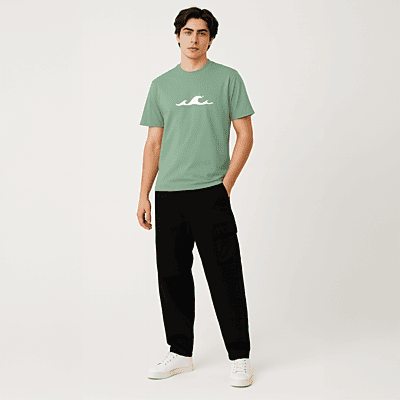 Flow Graphic T-shirt | Light Green
