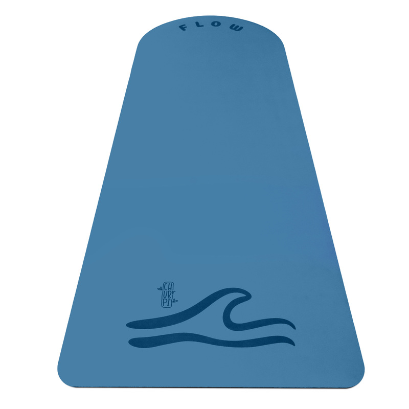 Flow Arched Yoga Mat | Dark Blue