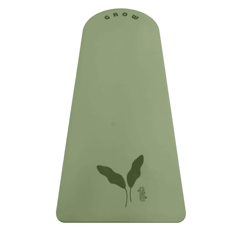 Grow Arched Yoga Mat | Pea Green