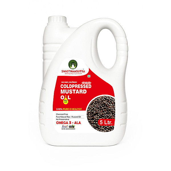 wood pressed mustard oil 5ltr