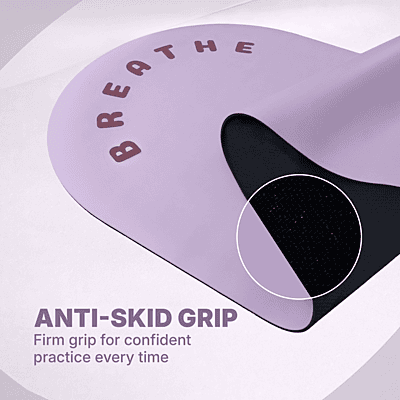 Breath Arched Yoga Mat | Lilac