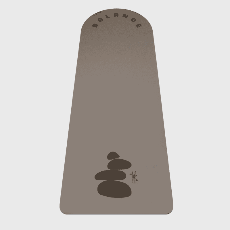 Balance Arched Yoga Mat | Light Brown