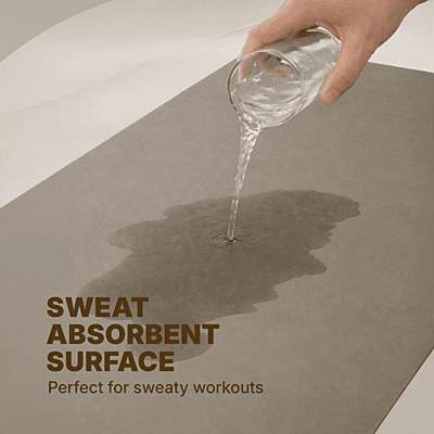 Balance Arched Yoga Mat | Light Brown