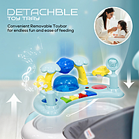 Baby Walker with Push Handle – Blue