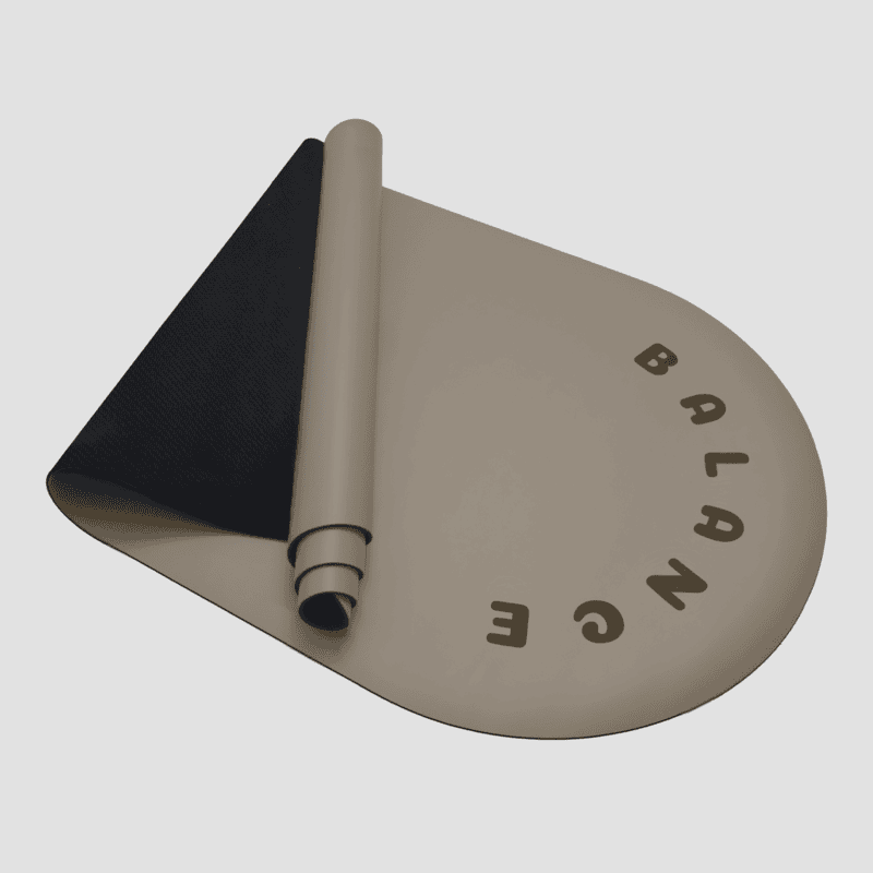 Balance Arched Yoga Mat | Light Brown